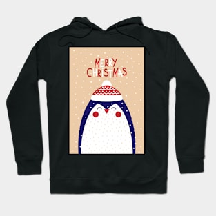 Merry Christmas Penguin Hoodie